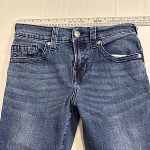 True Religion MENS 29X32 GENO BLUE ACID WASH RELAXED SLIM JEANS